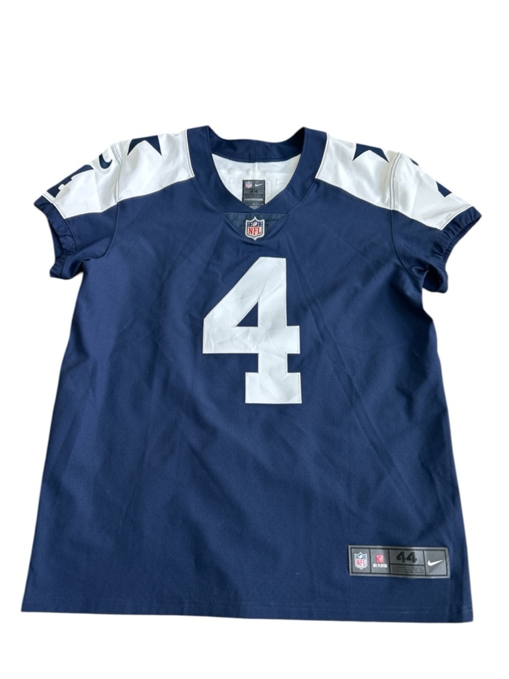 NFL Dallas Cowboys Mens Football Jersey #4 Prescott